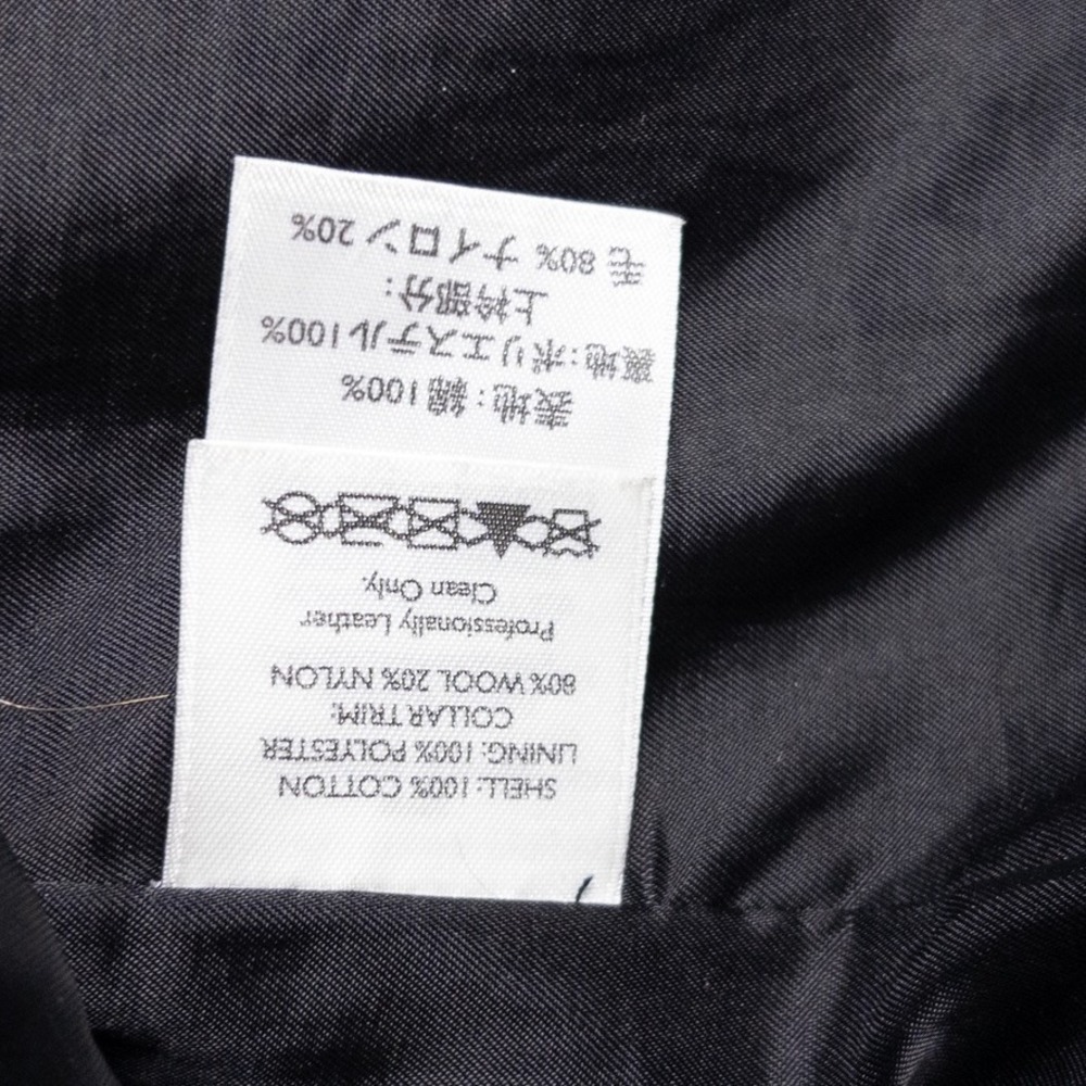 Eddie Bauer Corduroy Blazer Men 42 Black Leather Shank Button Vintage Sport Coat - Picture 8 of 10